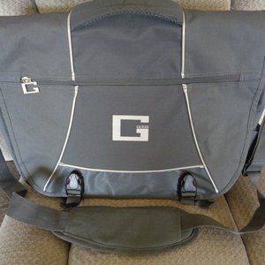 Guess Gray Urban Messenger Bag Laptop Computer Carry On Marciano Business Case